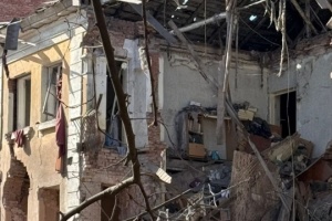 Two killed, 11 injured in Russian airstrike on Sloviansk