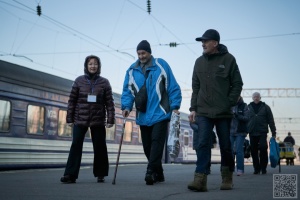 Рівненщина прийняла перший цьогоріч евакуаційний поїзд з Донецької області