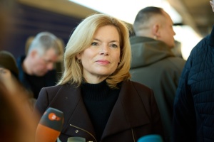 La presidente del Bundestag, Klöckner, llega a Kyiv