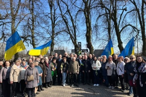 Українська громада та дипломати вшанували пам’ять загиблих українців у польській Сагрині