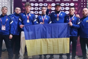 Українські борці-«вільники» виграли чотири медалі Євро U23 у Сербії