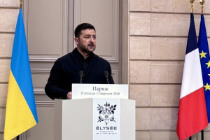 Зеленський назвав ключові теми переговорів з Макроном: спільне виробництво зброї, ППО та авіація