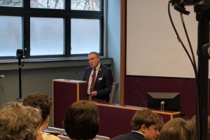 В університеті Левена нагородили посла Бельгії в Україні