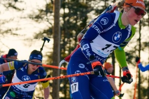 Біатлон: українці -- дев'яті в одиночному міксті на етапі  Кубка світу