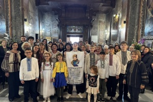 Пам’ять Тараса Шевченка вшанували в катедральному храмі української громади Рима