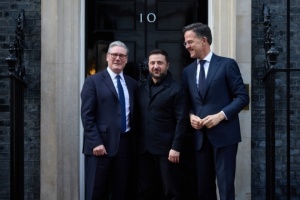 Зеленський, Стармер і Рютте обговорили спільне виробництво зброї