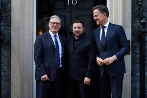 Zelensky, Starmer, and Rutte discuss joint arms production