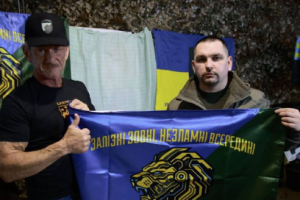 Шон Пенн відвідав підрозділ 157-ї бригади на Донеччині