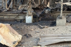 Russian drone attack damages grain vessels in Odesa region, civilians injured