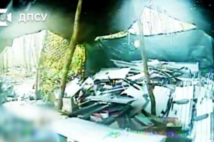 Border guards destroy Russian drone warehouse in Kursk direction 