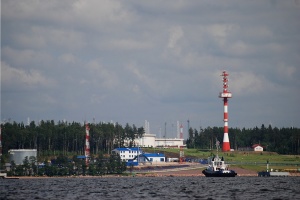 У Ленінградській області РФ після атаки дронів - пожежа в нафтоналивному порту