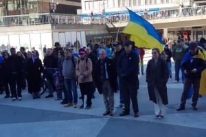 В Стокгольмі відбулася акція на підтримку України