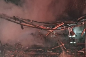 Russian forces attack Kharkiv region with guided aerial bombs and drones; one person injured