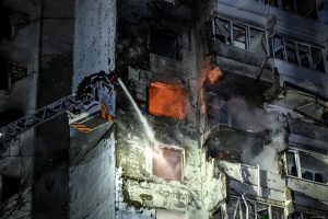 Комбінована атака на Запоріжжя: кількість поранених зросла до девʼяти, один загиблий