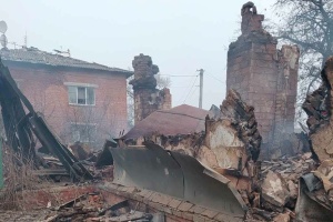 На Сумщині росіяни знищили будівлю Гетьманського нацпарку