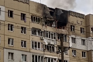 Росіяни ударили безпілотником по житловому будинку у Львові