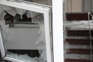 Russian drone strikes center of Ivano-Frankivsk, damaging maternity hospital 