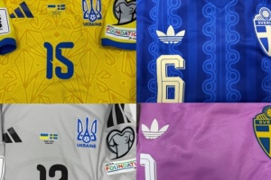 Українські футболісти гратимуть зі шведами у жовтій формі
