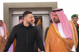 Зеленський прибув до Саудівської Аравії