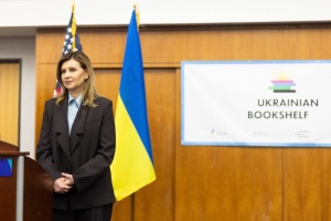 Зеленська в Далласі відвідала виставку «Культурні дива України»