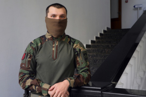 Ігор «Варвар», заступник командира 2-го батальйону бригади Нацгвардії "Рубіж"