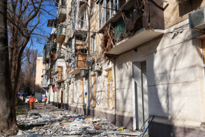 ロシア軍のオデーサへの攻撃、死者が２人に増加、１０人以上負傷