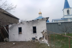 На Херсонщині російський обстріл пошкодив монастир УПЦ МП 