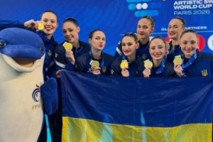 Збірна України з артистичного плавання виграла «золото» етапу Кубка світу