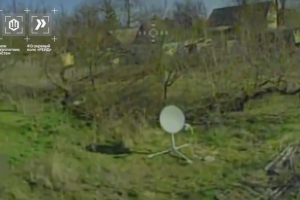 ЗСУ знищили антену супутника, яку росіяни використовують як альтернативу Starlink