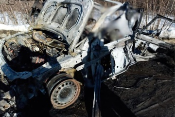 Russian drones attack civilian cars in Sumy region, leaving one dead and two wounded