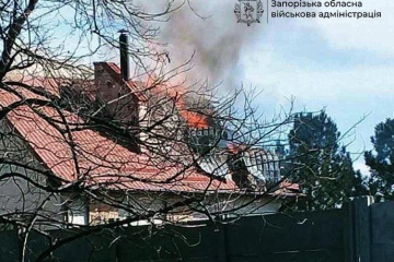 Russians launch 736 strikes on Zaporizhzhia region over past day, leaving one killed and another injured