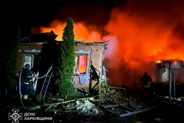 Russian drone attacks Zolochiv, leaving five injured 