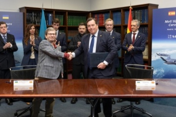 Ukraina i Hiszpania podpisały umowy o współpracy w przemyśle rakietowym i obronie przeciwlotniczej