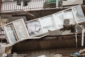 Ataque ruso a Dnipró: Dañado un edificio de 14 plantas y hay 7 heridos