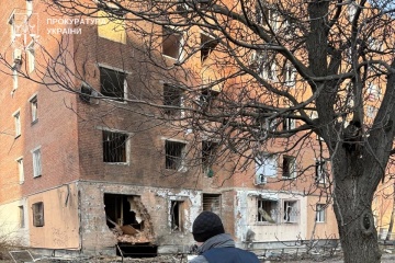 Más de 40 viviendas dañadas en Poltava por bombardeos nocturnos rusos