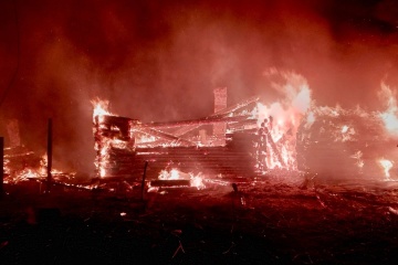 In Chernihiv, Russian drones damage food processing plant and railway infrastructure