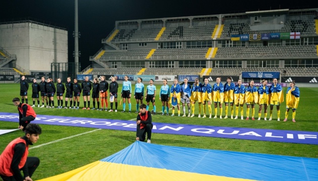 Українські футболістки поступилися Англії на старті відбору ЧС-2027