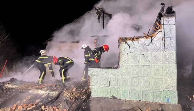 На Хмельниччині під час пожежі в будинку загинула жінка та троє її дітей
