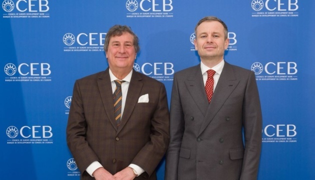 Ukraina planuje rozszerzyć współpracę z Bankiem Rozwoju Rady Europy