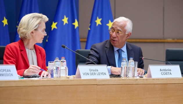 Кошта та фон дер Ляєн у понеділок говоритимуть із лідерами країн Близького Сходу