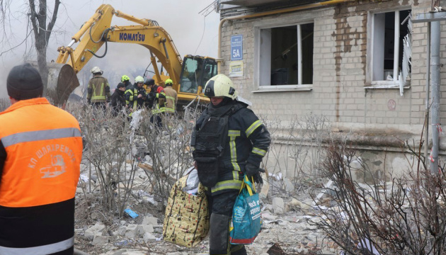 Strike on high-rise building in Kharkiv: Eleven bodies found under rubble