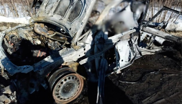 Russian drones attack civilian cars in Sumy region, leaving one dead and two wounded