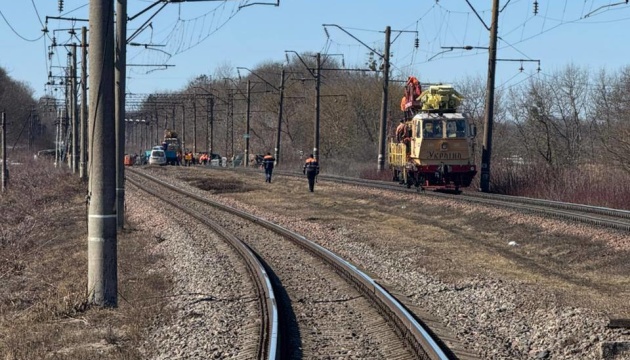 Укрзалізниця відновила більшість пошкоджених ділянок після нічної атаки 