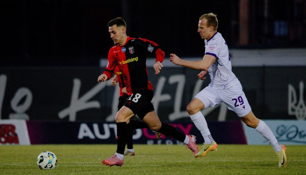 «Верес» у Рівному програв черкаському ЛНЗ у матчі футбольної Прем'єр-ліги