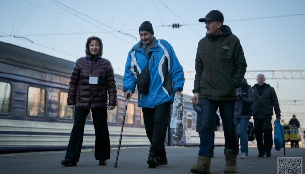 Рівненщина прийняла перший цьогоріч евакуаційний поїзд з Донецької області