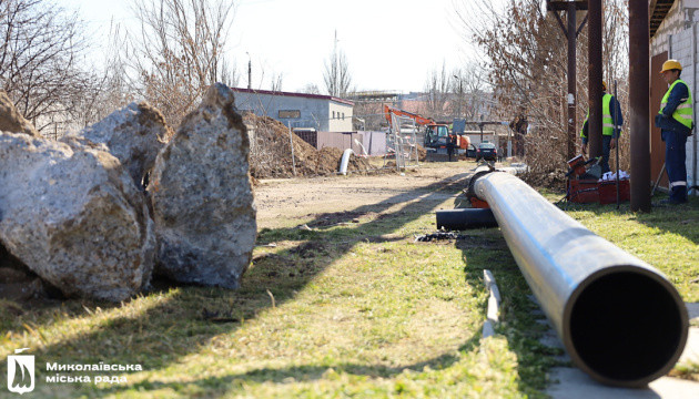 У Корабельному районі Миколаєва розпочали масштабну реконструкцію водопровідних мереж