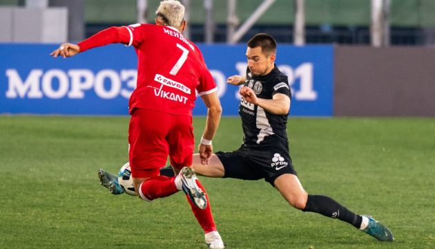 «Полісся» здолало «Кривбас» і повернулося на третю позицію в таблиці УПЛ