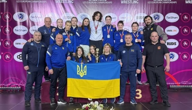 Українські борчині - треті у командному заліку Євро U23 у Сербії