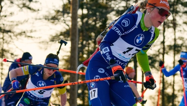 Біатлон: українці -- дев'яті в одиночному міксті на етапі  Кубка світу