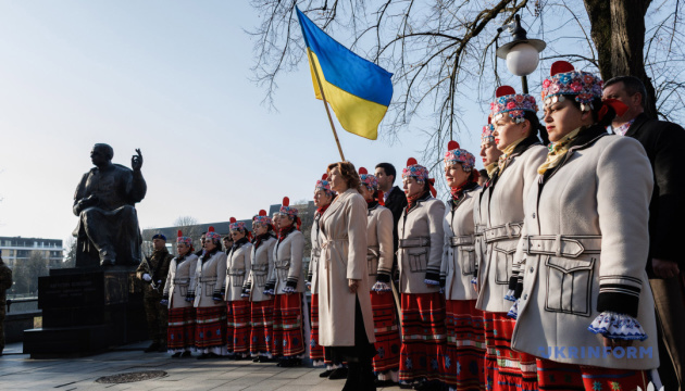 На Закарпатті вшанували героїв Карпатської України / Фото: Сергій Гудак, Укрінформ